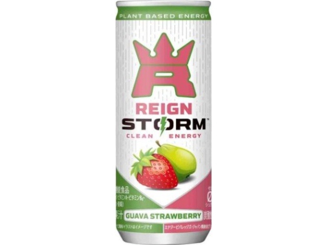 【ケース販売】レインストーム グァバストロベリー 缶２５０ｍｌ ×30 【全国送料無料】(一部地域別途)・まとめ買い・防災備蓄にも最適の画像
