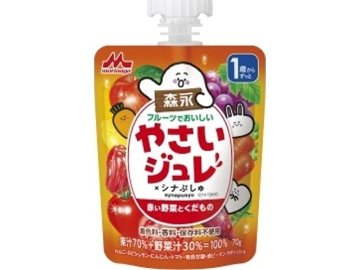 【ケース販売】森乳 フルーツでおいしいやさいジュレ 赤７０ｇ ×36 【全国送料無料】(一部地域別途)・まとめ買い・防災備蓄にも最適の画像