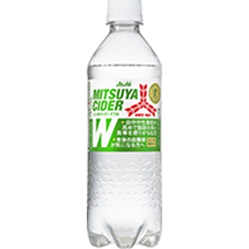 【ケース販売】三ツ矢サイダーＷ Ｐ４８５ｍｌ  ×24 【全国送料無料】(一部地域別途)・まとめ買い・防災備蓄にも最適の画像