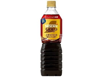 【ケース販売】ゴールドブレンド ボトルカフェインレス ９００ｍｌ  ×12 【全国送料無料】(一部地域別途)・まとめ買い・防災備蓄にも最適の画像