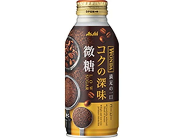 【ケース販売】ワンダ コクの深味微糖 Ｂ缶３７０ｇ  ×24 【全国送料無料】(一部地域別途)・まとめ買い・防災備蓄にも最適の画像