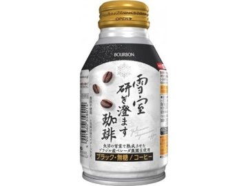【ケース販売】ブルボン 雪室研ぎ澄ます珈琲 Ｂ缶２６０ｍｌ ×24 【全国送料無料】(一部地域別途)・まとめ買い・防災備蓄にも最適の画像