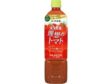 【ケース販売】伊藤園 充実野菜 理想のトマトＰ７４０ｇ ×15 【全国送料無料】(一部地域別途)・まとめ買い・防災備蓄にも最適の画像