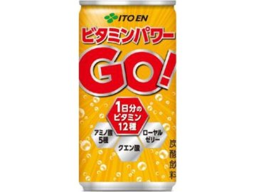 【ケース販売】伊藤園 ビタミンパワーＧＯ！１９０ｍｌ ×30 【全国送料無料】(一部地域別途)・まとめ買い・防災備蓄にも最適の画像