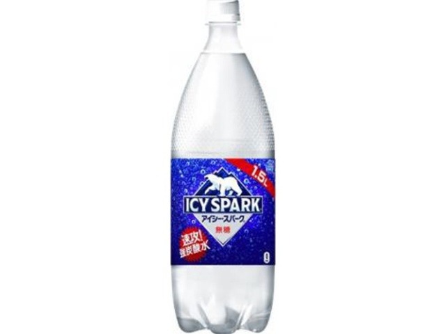 【ケース販売】カナダドライ アイシー・スパーク１．５Ｌ  ×6 【全国送料無料】(一部地域別途)・まとめ買い・防災備蓄にも最適の画像