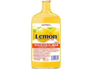 【ケース販売】ポッカサッポロフード ポッカレモン 有糖７２０ｍｌ業務用 ×6 【全国送料無料】(一部地域別途)・まとめ買い・防災備蓄にも最適の画像