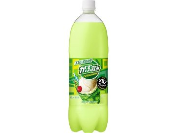 【ケース販売】ポッカサッポロフード がぶ飲みメロンクリームソーダ １．５Ｌ  ×8 【全国送料無料】(一部地域別途)・まとめ買い・防災備蓄にも最適の画像