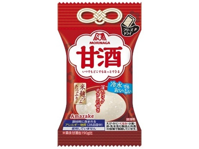 【ケース販売】森永 甘酒ＦＤカレンダータイプ１袋 ×60 【全国送料無料】(一部地域別途)・まとめ買い・防災備蓄にも最適の画像