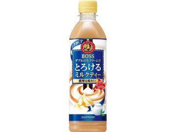【ケース販売】ボス とろけるミルクティー Ｐ５００ｍｌ ×24 【全国送料無料】(一部地域別途)・まとめ買い・防災備蓄にも最適の画像