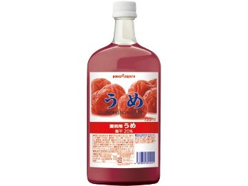 【ケース販売】ポッカサッポロフード 業務用うめ ７２０ｍｌ ×6 【全国送料無料】(一部地域別途)・まとめ買い・防災備蓄にも最適の画像