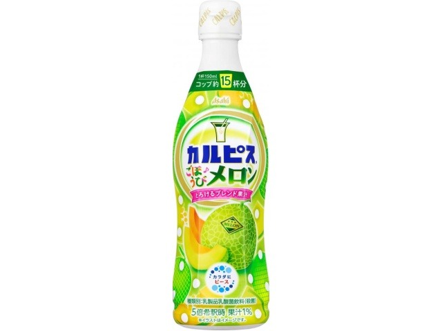 【ケース販売】カルピス ごほうびメロン ４７０ｍｌ  ×12 【全国送料無料】(一部地域別途)・まとめ買い・防災備蓄にも最適の画像