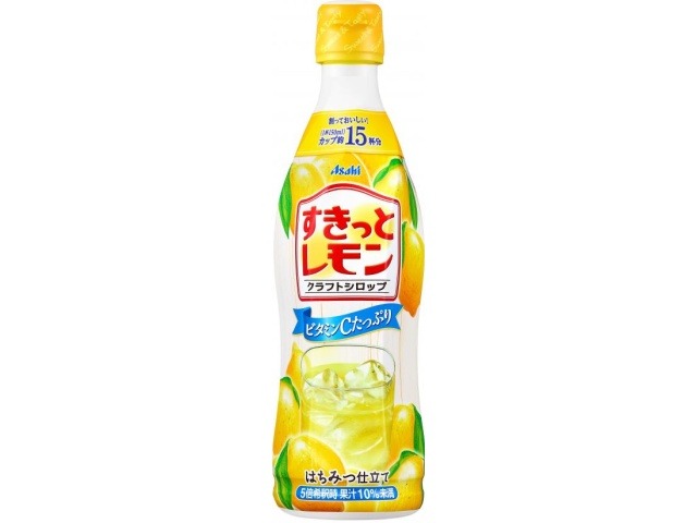 【ケース販売】カルピス クラフトシロップすきっとレモン４７０ｍｌ  ×12 【全国送料無料】(一部地域別途)・まとめ買い・防災備蓄にも最適の画像
