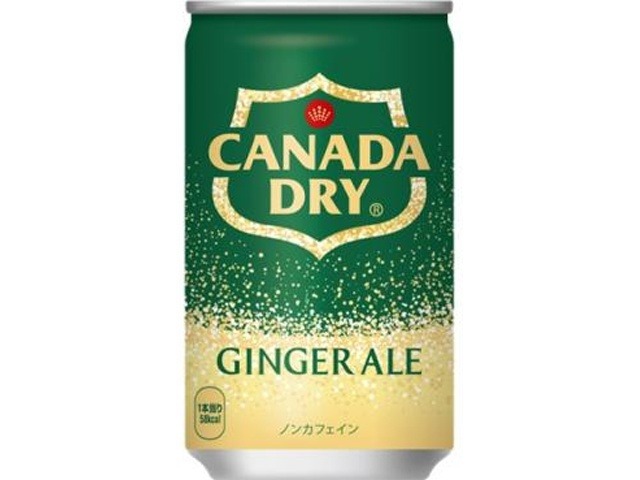 【ケース販売】カナダドライ ジンジャーエール缶１６０ｍｌ  ×30 【全国送料無料】(一部地域別途)・まとめ買い・防災備蓄にも最適の画像