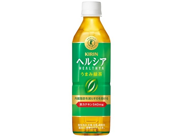 【ケース販売】キリン ヘルシア うまみ緑茶Ｐ５００ｍｌ  ×24 【全国送料無料】(一部地域別途)・まとめ買い・防災備蓄にも最適の画像