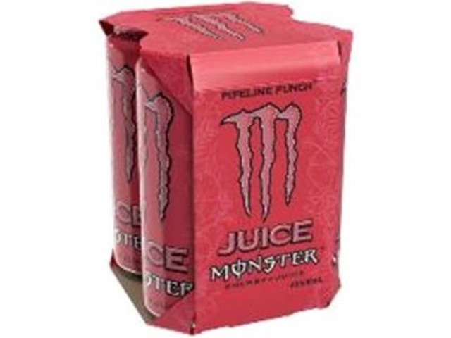 【ケース販売】モンスター パイプラインパンチ缶３５５ｍｌ×４本  ×6 【全国送料無料】(一部地域別途)・まとめ買い・防災備蓄にも最適の画像