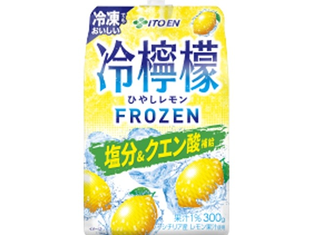 【ケース販売】伊藤園 冷檸檬フローズン パウチ３００ｇ  ×30 【全国送料無料】(一部地域別途)・まとめ買い・防災備蓄にも最適の画像
