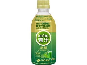 【ケース販売】伊藤園 毎日１杯の青汁 無糖Ｐ３５０ｇ  ×24 【全国送料無料】(一部地域別途)・まとめ買い・防災備蓄にも最適の画像