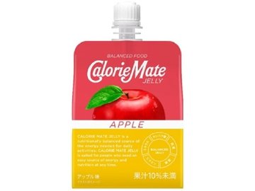 【ケース販売】大塚 カロリーメイトゼリーアップル味 ２１５ｇ  ×24 【全国送料無料】(一部地域別途)・まとめ買い・防災備蓄にも最適の画像