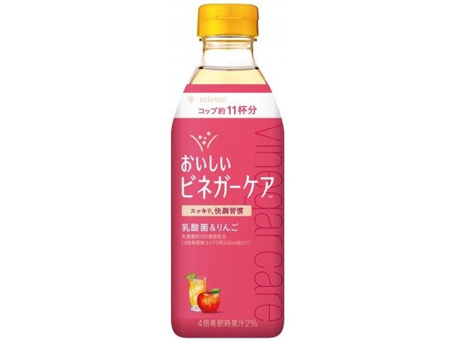 【ケース販売】ミツカン ビネガーケア 乳酸菌＆りんご５００ｍｌ  ×6 【全国送料無料】(一部地域別途)・まとめ買い・防災備蓄にも最適の画像
