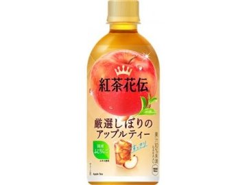 【ケース販売】紅茶花伝 厳選しぼりのアップルティーＰ４４０ｍｌ  ×24 【全国送料無料】(一部地域別途)・まとめ買い・防災備蓄にも最適の画像