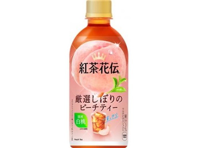 【ケース販売】紅茶花伝 厳選しぼりのピーチティーＰ４４０ｍｌ  ×24 【全国送料無料】(一部地域別途)・まとめ買い・防災備蓄にも最適の画像
