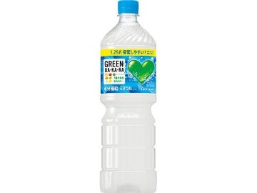 【ケース販売】ＧＲＥＥＮ ＤＡＫＡＲＡ １．２５Ｌ  ×8 【全国送料無料】(一部地域別途)・まとめ買い・防災備蓄にも最適の画像