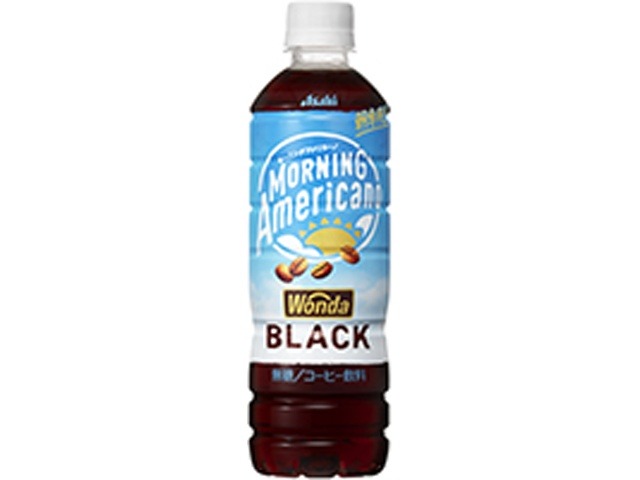 【ケース販売】ワンダ モーニングアメリカーノブラックＰ５００ｍｌ  ×24 【全国送料無料】(一部地域別途)・まとめ買い・防災備蓄にも最適の画像