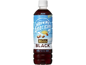【ケース販売】ワンダ モーニングアメリカーノブラックＰ５００ｍｌ  ×24 【全国送料無料】(一部地域別途)・まとめ買い・防災備蓄にも最適の画像