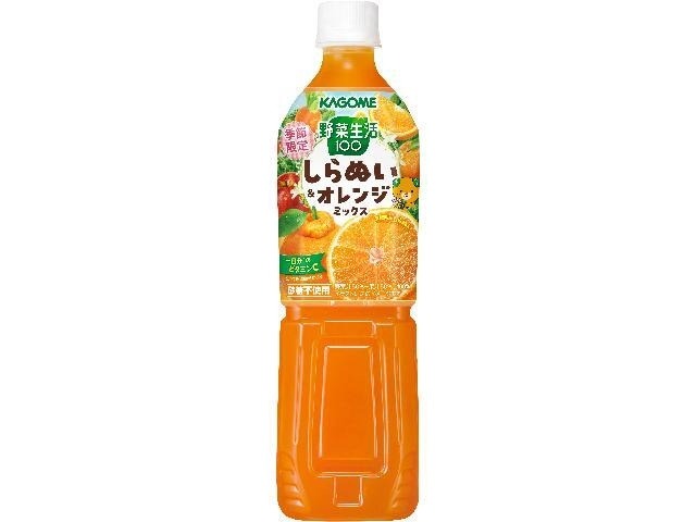 【ケース販売】カゴメ 野菜生活しらぬい＆オレンジＰ７２０ｍｌ  ×15 【全国送料無料】(一部地域別途)・まとめ買い・防災備蓄にも最適の画像