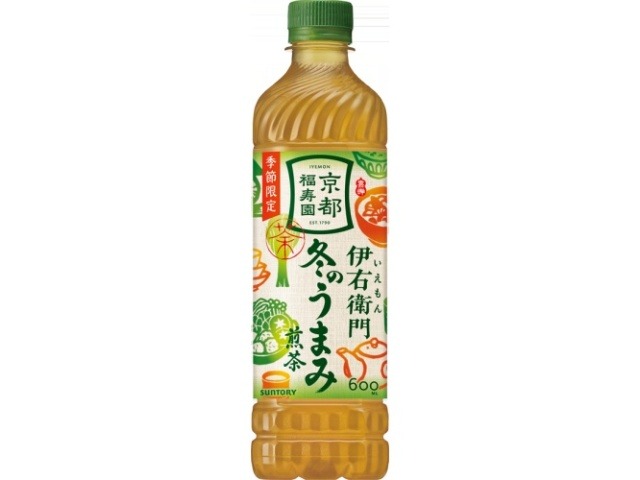 【ケース販売】伊右衛門 冬のうまみ煎茶 Ｐ６００ｍｌ ×24 【全国送料無料】(一部地域別途)・まとめ買い・防災備蓄にも最適の画像