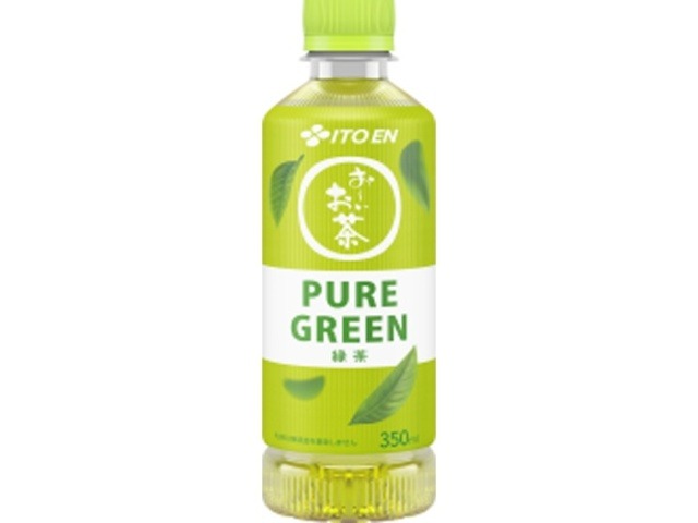 【ケース販売】伊藤園 お?いお茶ＰＵＲＥＧＲＥＥＮ Ｐ３５０ｍｌ ×24 【全国送料無料】(一部地域別途)・まとめ買い・防災備蓄にも最適の画像