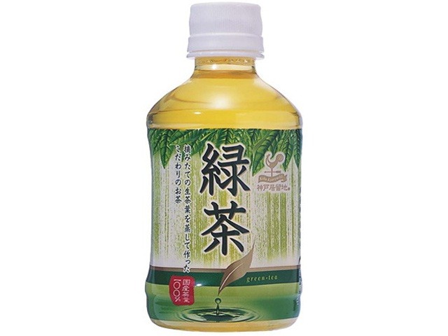 【ケース販売】神戸居留地 緑茶 Ｐ２８０ｍｌｌ ×24 【全国送料無料】(一部地域別途)・まとめ買い・防災備蓄にも最適の画像