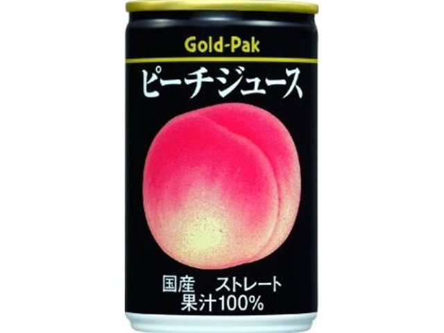 【ケース販売】ゴールドパック ピーチジュース缶１６０ｇ ×20 【全国送料無料】(一部地域別途)・まとめ買い・防災備蓄にも最適の画像