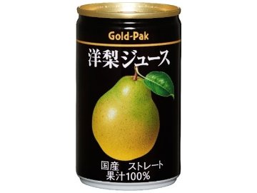 【ケース販売】ゴールドパック 洋梨ジュース 缶１６０ｇ ×20 【全国送料無料】(一部地域別途)・まとめ買い・防災備蓄にも最適の画像