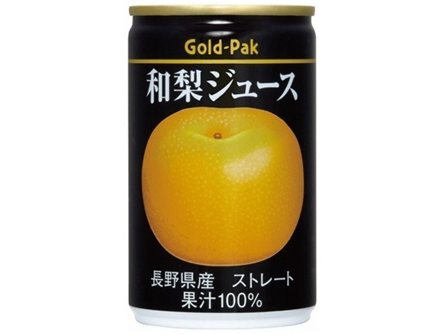 【ケース販売】ゴールドパック 和梨ジュース 缶１６０ｇ ×20 【全国送料無料】(一部地域別途)・まとめ買い・防災備蓄にも最適の画像