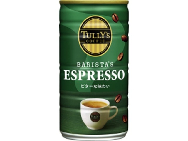 【ケース販売】タリーズ エスプレッソ缶１８０ｇ ×30 【全国送料無料】(一部地域別途)・まとめ買い・防災備蓄にも最適の画像
