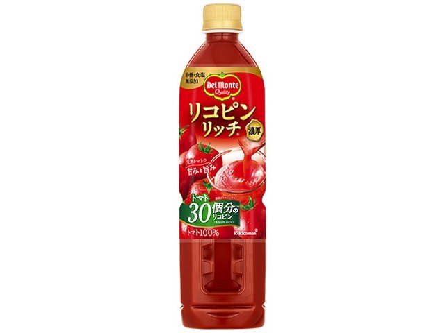 【ケース販売】ＤＭ リコピンリッチ トマト飲料Ｐ８００ｍｌ   ×15 【全国送料無料】(一部地域別途)・まとめ買い・防災備蓄にも最適の画像
