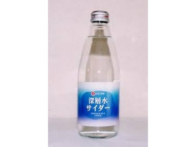【ケース販売】鈴木鉱泉 深層水サイダー 瓶３５０ｍｌ ×20 【全国送料無料】(一部地域別途)・まとめ買い・防災備蓄にも最適の画像
