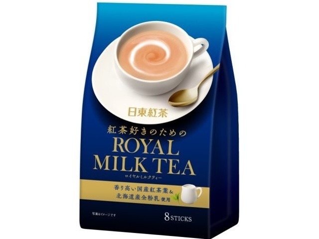 【ケース販売】日東紅茶 ロイヤルミルクティー８Ｐ   ×6 【全国送料無料】(一部地域別途)・まとめ買い・防災備蓄にも最適の画像