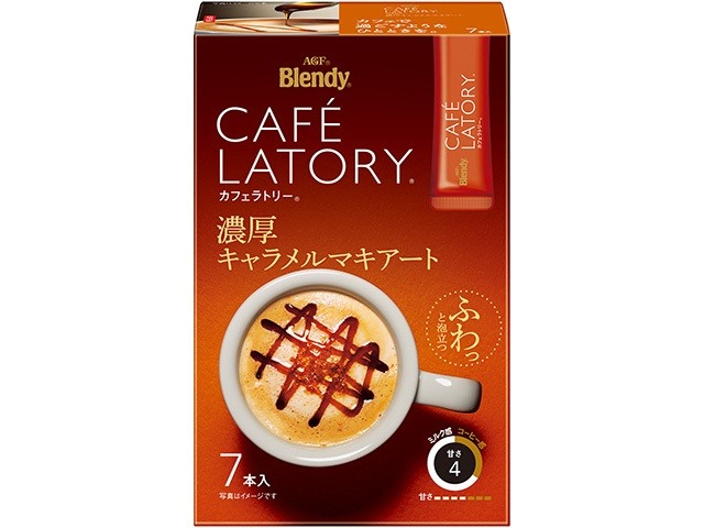 【ケース販売】ブレンディ カフェラトリーＳＴ濃厚キャラメル ７本  ×6 【全国送料無料】(一部地域別途)・まとめ買い・防災備蓄にも最適の画像