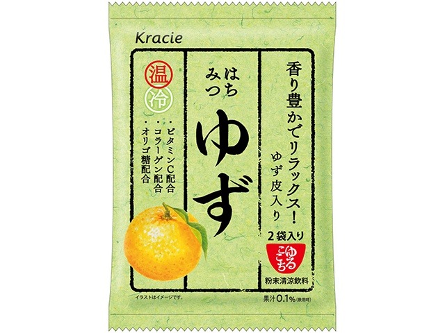 【ケース販売】クラシエフーズ販売 ゆるここち はちみつゆず  ×5 【全国送料無料】(一部地域別途)・まとめ買い・防災備蓄にも最適の画像