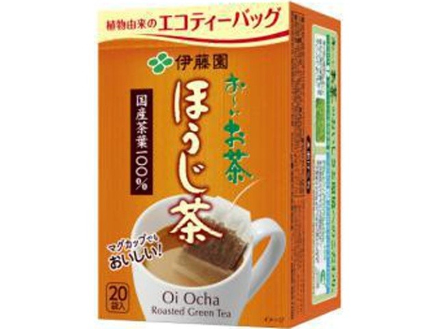 【ケース販売】伊藤園 お?いお茶エコティーバッグほうじ茶 ２０袋  ×10 【全国送料無料】(一部地域別途)・まとめ買い・防災備蓄にも最適の画像