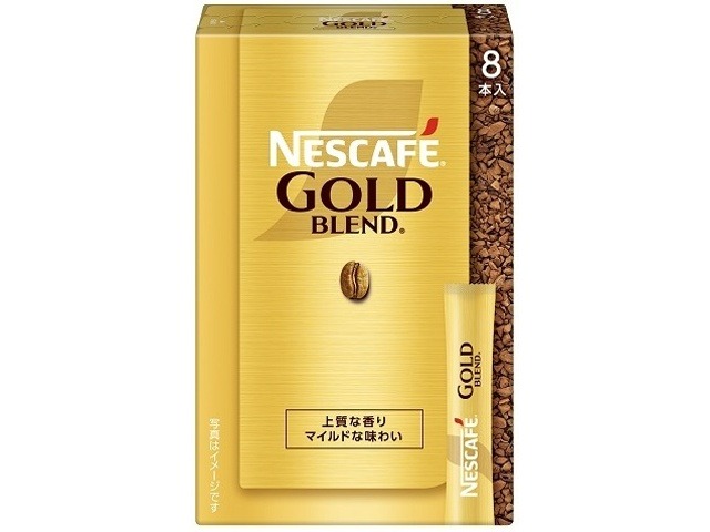 【ケース販売】ゴールドブレンド スティックブラック ８Ｐ   ×6 【全国送料無料】(一部地域別途)・まとめ買い・防災備蓄にも最適の画像