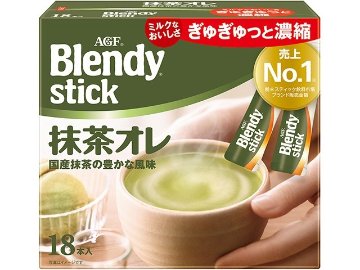 【ケース販売】ブレンディスティック 抹茶オレ１８本  ×3 【全国送料無料】(一部地域別途)・まとめ買い・防災備蓄にも最適の画像