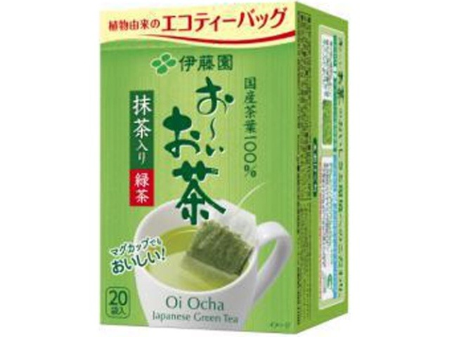 【ケース販売】伊藤園 お?いお茶エコティーバッグ緑茶 ２０袋  ×10 【全国送料無料】(一部地域別途)・まとめ買い・防災備蓄にも最適の画像