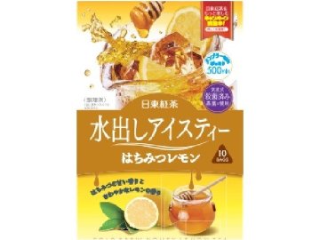 【ケース販売】日東 水出しアイスティーはちみつレモン１０ｐ ×24 【全国送料無料】(一部地域別途)・まとめ買い・防災備蓄にも最適の画像