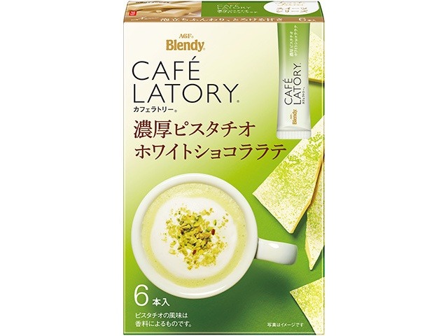 【ケース販売】カフェラトリー 濃厚ピスタチオホワイトショコラ６本  ×6 【全国送料無料】(一部地域別途)・まとめ買い・防災備蓄にも最適の画像