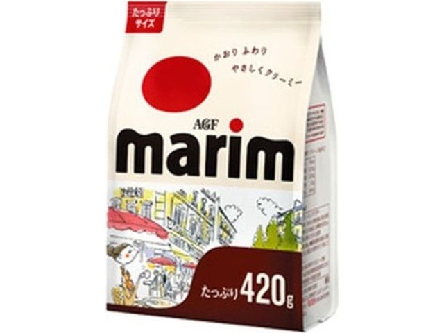 【ケース販売】ＡＧＦ マリーム 袋４２０ｇ  ×12 【全国送料無料】(一部地域別途)・まとめ買い・防災備蓄にも最適の画像