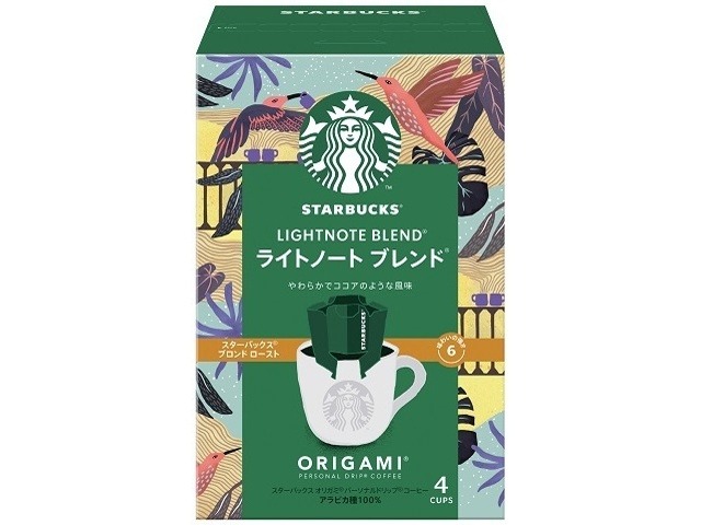 【ケース販売】スターバックス ライトノートブレンド ４袋 ×6 【全国送料無料】(一部地域別途)・まとめ買い・防災備蓄にも最適の画像