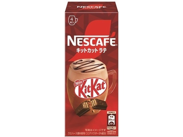 【ケース販売】ネスカフェ キットカットラテ ４Ｐ ×24 【全国送料無料】(一部地域別途)・まとめ買い・防災備蓄にも最適の画像